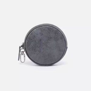 HOBO NWT Revolve Clip Pouch Metallic Gray